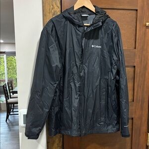 Columbia rain coat